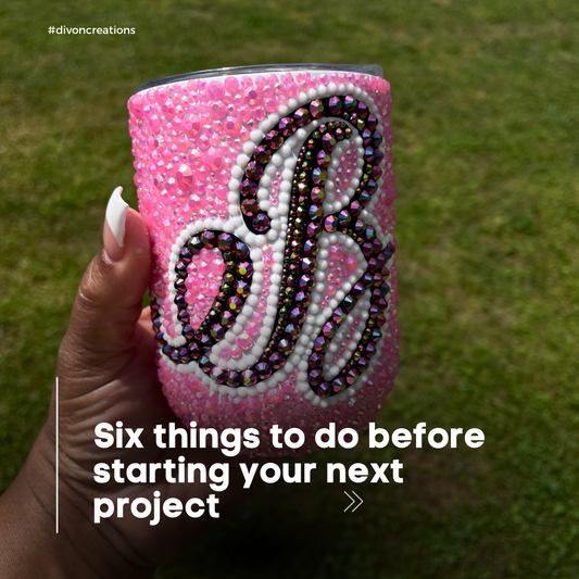 6 Ways to stay on track with Summer Bling projects